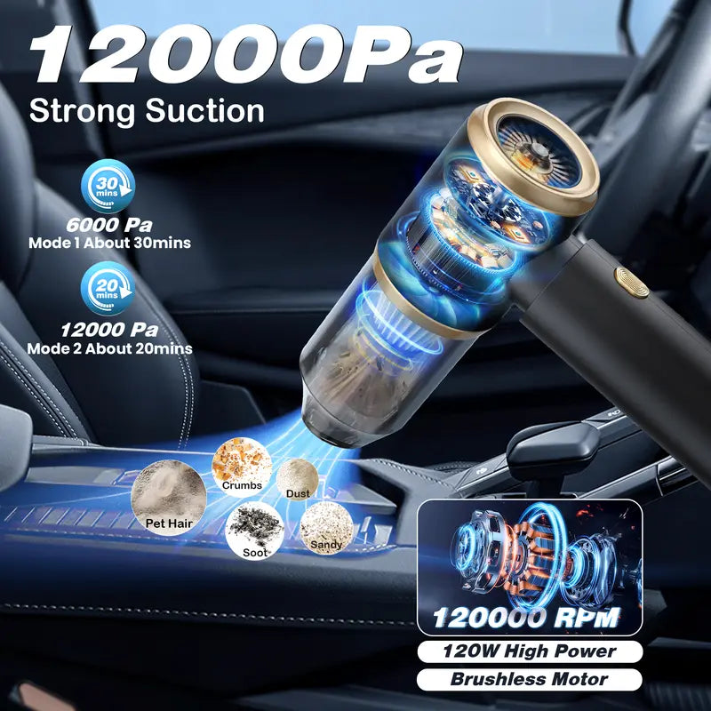 Airluno Duster-Portable Vacuum High-Power